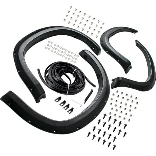 Fender Flares Set for Toyota Tundra 2007 2008 2009 2010-2013 Pocket Rivet Style