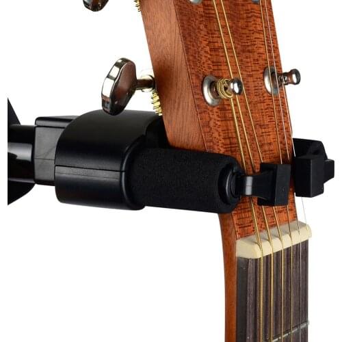 Guitar Wall Mount Stand Hook Fits Most Bass Ukulele Guitar Violin Wall Bracket with Hook