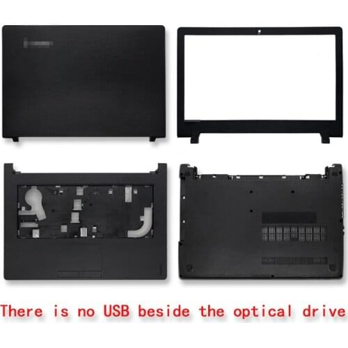 NEW Top Case For lenovo ideapad 110-14 110-14ISK Series Laptop LCD Back Cover/Front Bezel/Palmrest/Bottom Cover Black