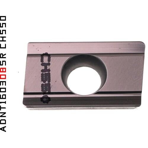 Original HITACHI ADNT160308SR CH550 ADNT160308 Carbide Inserts Milling Insert 10PCS/LOT ADNT 160308 SR CH550