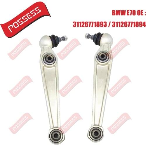 A pair of control arms for BMW X5 E70, X6 E71 E72, OE 31126771894/31126771893