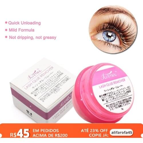 Pro Glue Remover For Eyelash Extensions False Eyelashes Glue Remover Tool Cream Glue For Eyelashes Removing False Eyelashes