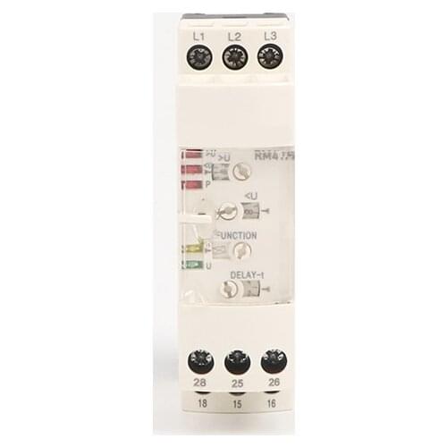 RM4TR32 Din Rail Electronic Overvoltage Undervoltage Motor Protector Broken Phase and Phase Loss Missing Relay