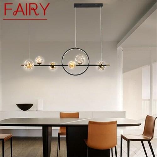 FAIRY Nordic Creative Pendant Light Modern Lamp LED 3 Colors Fixtures Decorative For Home Dining Room