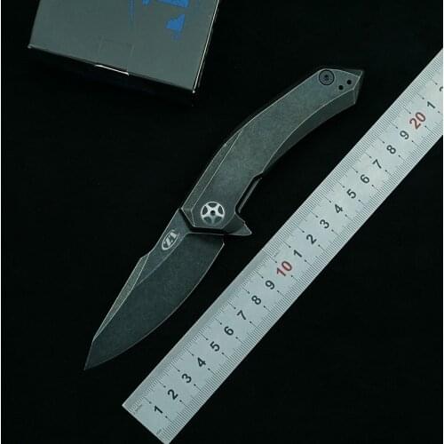 LEMIFSHE ZT0095 Folding Knife S35VN Blade Titanium Alloy Handle Outdoor Camping Survival Kitchen Fruit EDC Gift Tool Knife