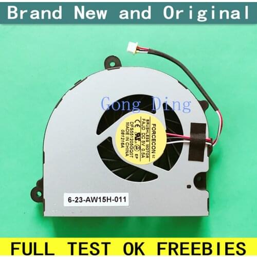 New laptop CPU gpu cooling fan Cooler Notebook Fit for Clevo W110 W110ER W150 W150HRM W170 W170HR i7 P370 P370EM Laptops