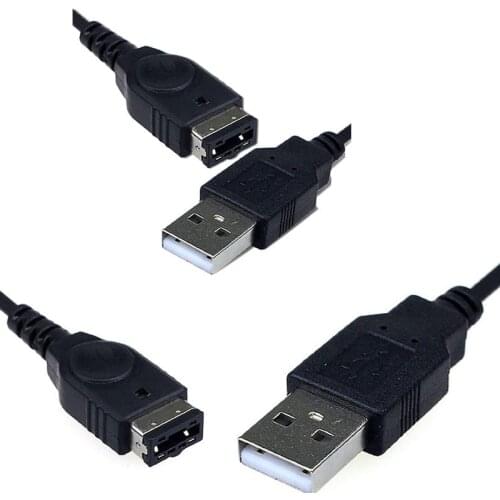 1PC Black USB Charging Advance Line Cord Charger Cable for/SP/GBA/GameBoy/Nintendo/DS