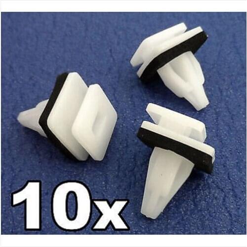 10x For Honda StepWGN Plastic Trim Clips for Side skirts Sill Moulding Rocker Cover