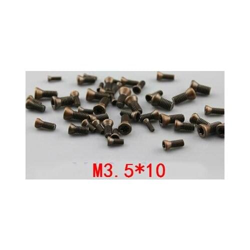 50pcs M3.5*10mm CNC lathe tool spare screws Torx screws