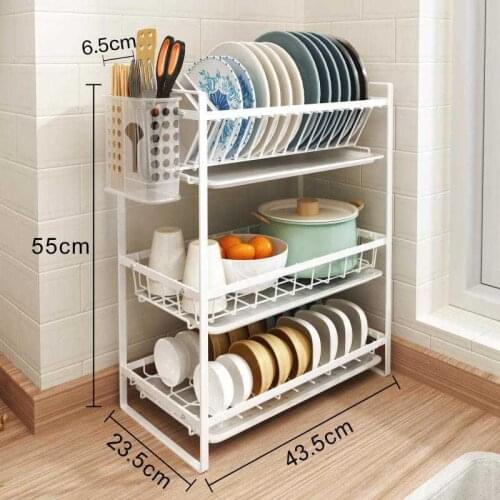 Rangement Accessories Cucina Drainer Supplies Organizador De Dish Cozinha Cocina Cuisine Kitchen Storage Rack Holder
