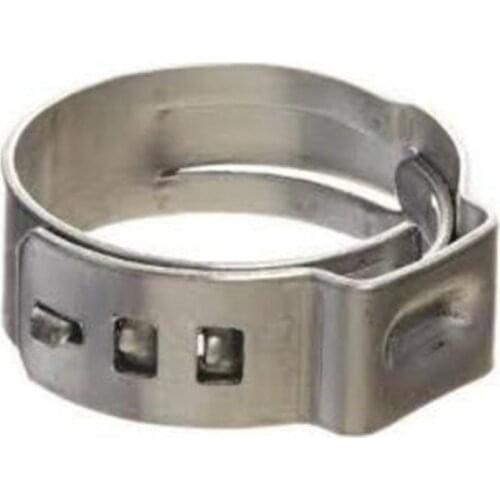 Stainless Stepless Clamp (suit 14-16mm OD) 16.5mm--20pcs per bag