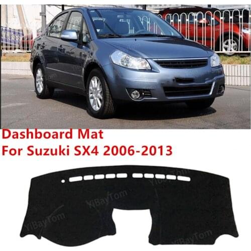 For Suzuki SX4 2006-2013 Anti-Slip Mat Sunshade Dashmat Protect Carpet Dashboard Cover Pad Accessories