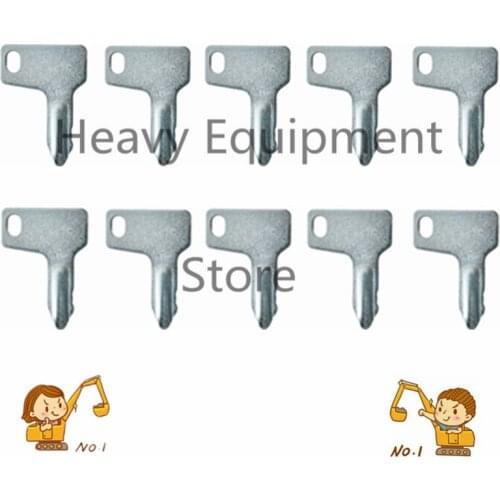 For Yanmar 301 Excavator Key (Set of 10) Grader Dozer, Yanmar Excavator free shipping
