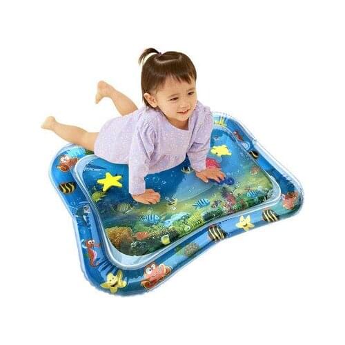 Hot Baby Water Mat Inflatable Cushion Infant Toddler Water Play Mat For Children Early Education Developing Baby Toy Summer Toys