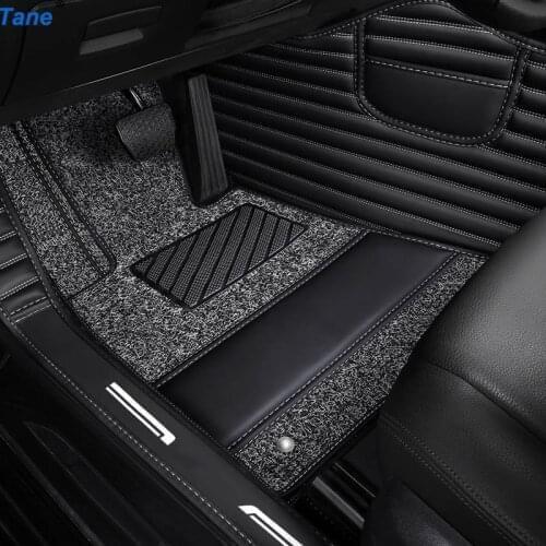 Custom made car floor mats For toyota prado 120 land cruiser 100 mark x corolla harrier rav4 2018 camry accessories carpet rug