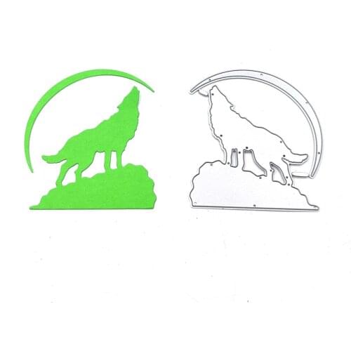 Julyarts Wolf New Cut Die For 2021 Metal Dies Scrapbooking Material Stencils DIY Scrapbooking Album Decorative Embossing DIY