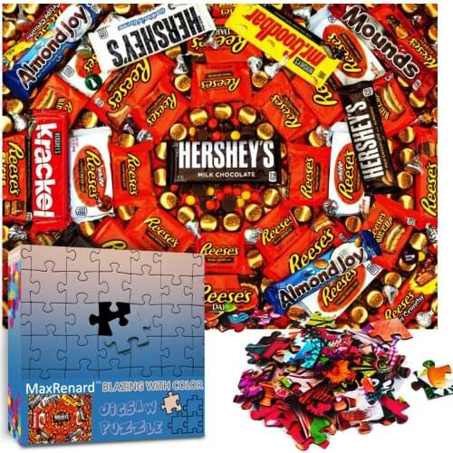 MaxRenard 1000 Pieces 68*49cm Jigsaw Puzzle Toy High Quality Puzzles Adulto Educational Childrens Gift Learning Toys for Kids