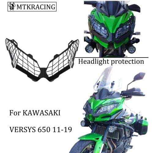 MTKRACING FOR KAWASAKI VERSYS 650 VERSYS650 Headlight grille Headlight cover 2011-2019