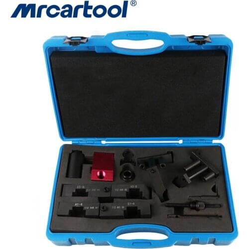 MR CARTOOL Engine Camshaft Alignment VANOS Timing Locking Tool Kit Set For BMW M60 M62 M62TU Car Repair Tool