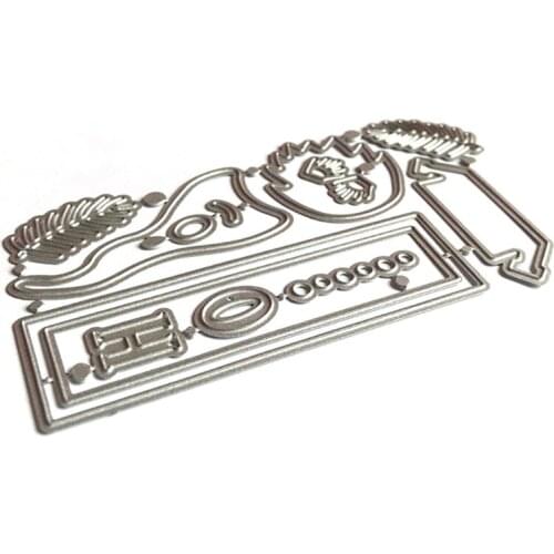 2021 New DIY Printing Carbon Steel Christmas Gnomes Mould, Clear Stamp Embossing Mold for Paper Card and Craft Gift Making