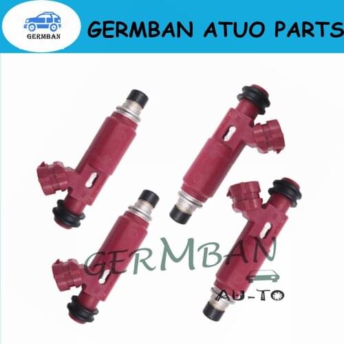New Manufactured Free Shipping!!4pcs High Quality Fuel Injectors 195500-3310 For 99-00 Mazda Miata 1.8L-L4