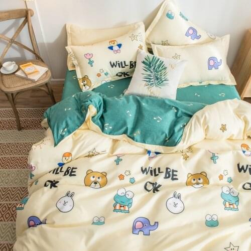 Luxury Home Furnishings Anime Linen Bed Linen 135x200 Nordic Covers and Sheets...140x200 Duvet Cover 200 X 2 Duvet