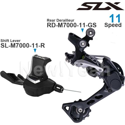 Shimano SLX M7000 11v Groupset with Shifter and Rear Derailleur SHADOW RD + - 11-speed for MTB bike- Original Parts