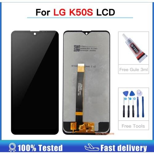 High quality lcd 6.5" For LG K50S LM-X540 LMX540HM LCD Display Touch Screen Digitizer Assembly 100% tested