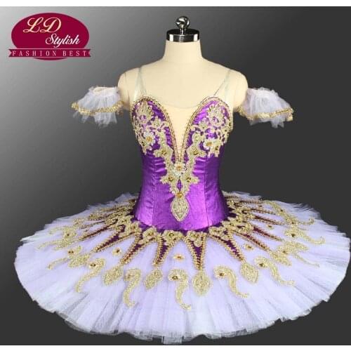 Yellow Adult Professional Ballet Tutu Costumes The Remonda Stage Performance Competition Ballet Dress Girls Pink Ballet Skirt