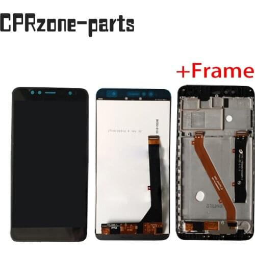 5.5" Black with frame For Gome U1 2016M25A LCD display with touch screen digitizer sensor panel assembly