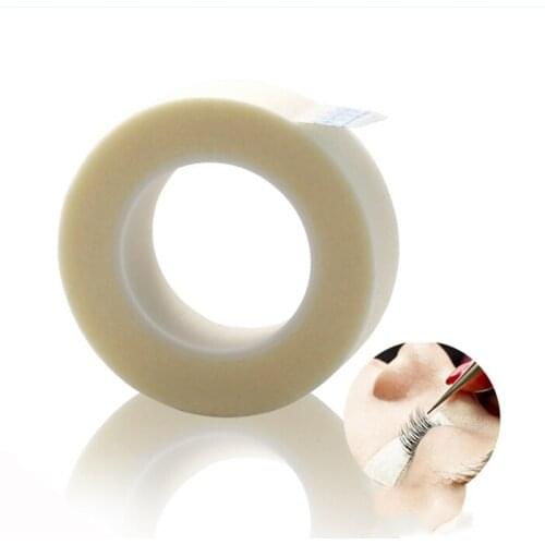 1Roll Breathable Easy To Tear Pro Medical Tape/White Silk Paper Under Patches Eyelash Extension Supply Eyelash Extension Tap