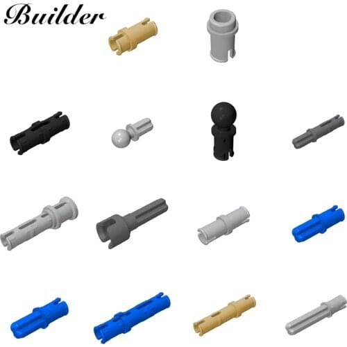 Building Blocks Technology Pin Random Color 10 PCS DIY Toys Compatible 2780/6562/43093/32556/18651/32002/2736/11214/92906/6628