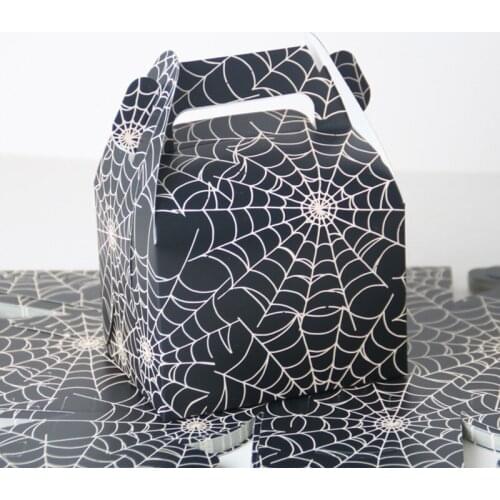 10Pcs Halloween Personality Spider Candy Wedding Favors Gift Box Chocolate Box for Guests Party Supplies Wedding Decoration