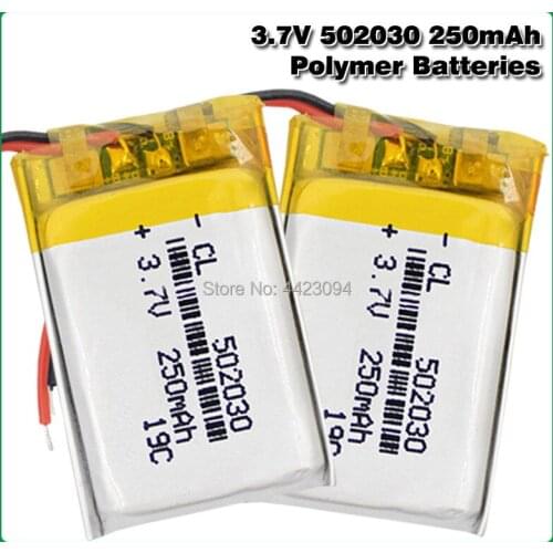 3.7V 250mAh 30C 502030 Li-Po Battery Hot sale For 6020 Syma S107 S108 S109 S026 rc Helicopter rc quadcopter