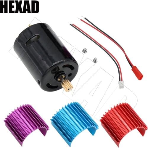 52000 rpm 370 High Speed Motor for WPL D12 Gearbox RC Airplane Truck Tracked Vehicle Model Car Accessories