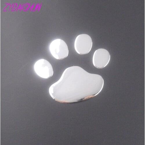 Car sticker classy design paw 3D animal Cat Bear traces stickers for Kia Rio K2 K3 K5 K4 Cerato,Soul,Forte,Sportage R,SORENTO