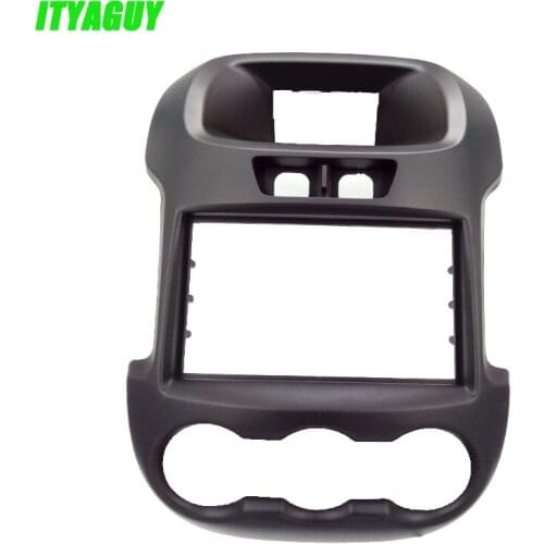 Double Din Car Fascia for Ranger 2011+ Radio GPS Panel Dash Mount Trim Kit Face Plate Frame Bezel Facia Adapter