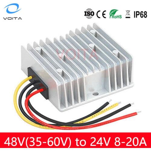480w dc converter 36vdc to 24vdc 20 amp step down dc-dc power converter 36 volt to 24 volt diy buck