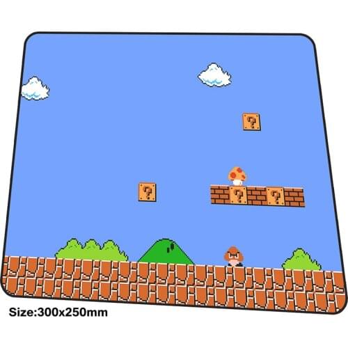 Mario mouse pad 300x250mm mousepads best gaming mousepad gamer Domineering large personalized mouse pads Beautiful pc pads