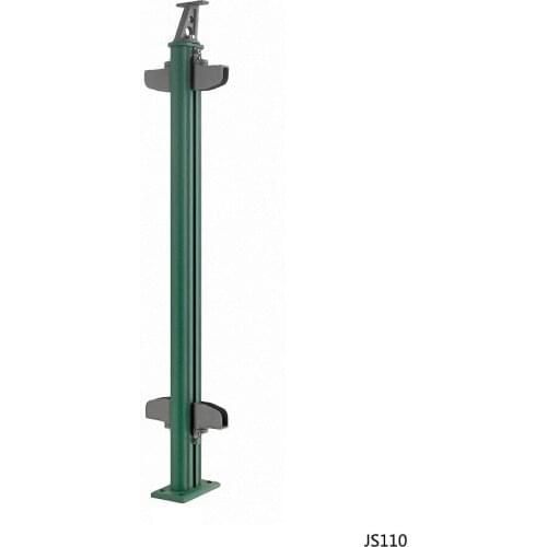 Freeshipping 950mm JS110 Column Customade Floor Mount Newel Handrail Armrest Post Pillar Pole for Staircase