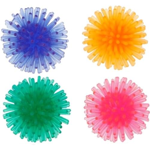 NEW 2PCS Interactive Cat Toy Non-toxic Teeth Chew Ball Play Catch Exercise Toys Pet