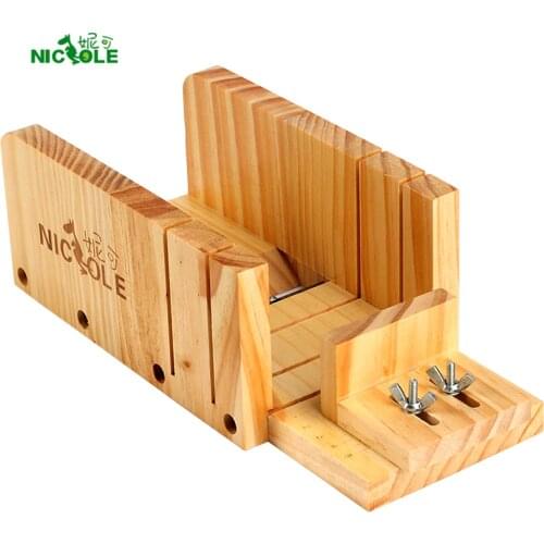 Adjustable Soap Cutter Wood Box Multifunction Cutting and Beveler Planer Tool for Handmade Soaps Making