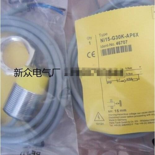 Original new 100% high precision low proximity switch Ni20-G30K-AD4X