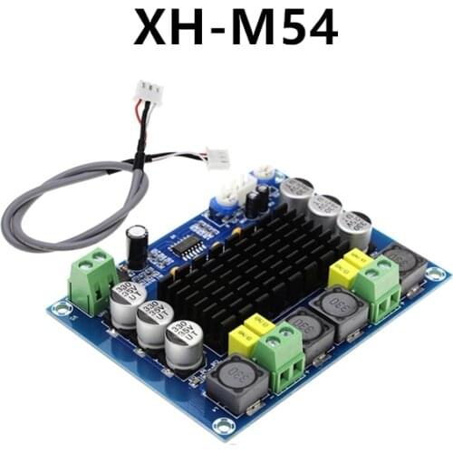 XH-M543 High Power Digital Power Amplifier Board TPA3116D2 Audio Amplifier Module Class D Dual Channel 2*120W