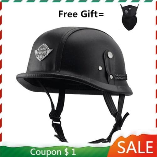 Capacetes Para Moto Casque Vintage Helmet For Pitbike Motor Retro Casco De Bicicleta Tactical Star Wars Militar German Vintage