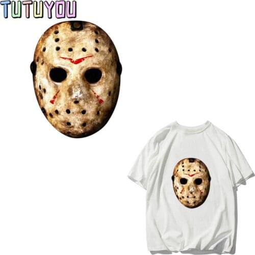 PC473 Halloween Heat Transfer Stickers Clothing Patches for T-shirt Iron-on Transfers DIY Decoration Applique Patches