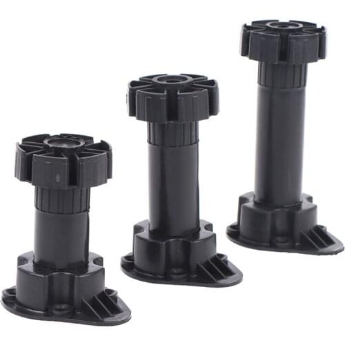 New 4pcs Adjustable Height Cupboard Foot Cabinet Leg For Kitchen Bathroom