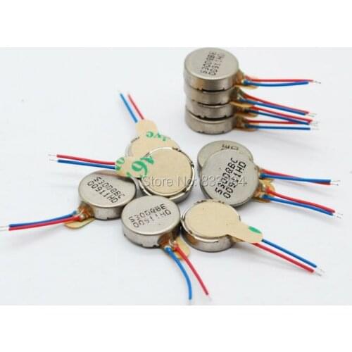 50pcs 4*10mm Cion motor 1.5-5V DC precision micro Cion vibration motor for handle game massager DIY