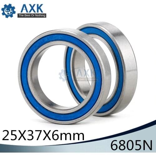 6805N Hybrid Ceramic Bearing 25x37x6mm ( 1 PC) Bicycle BB51 Bottom Hub 6805-RD 6805N-RS 25376 RS Si3N4 Ball Bearings 6805N-2RS