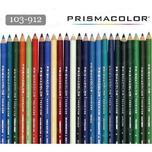 American Prismacolor Blue-green Sanfu Oil Colored Pencils Single PC103-912 Lapices De Colores Lapice Pastel Acuarelables